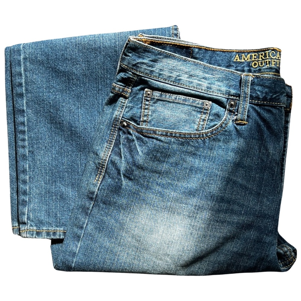 American Eagle Men’s Relaxed Straight Leg Jeans 34W X 30L